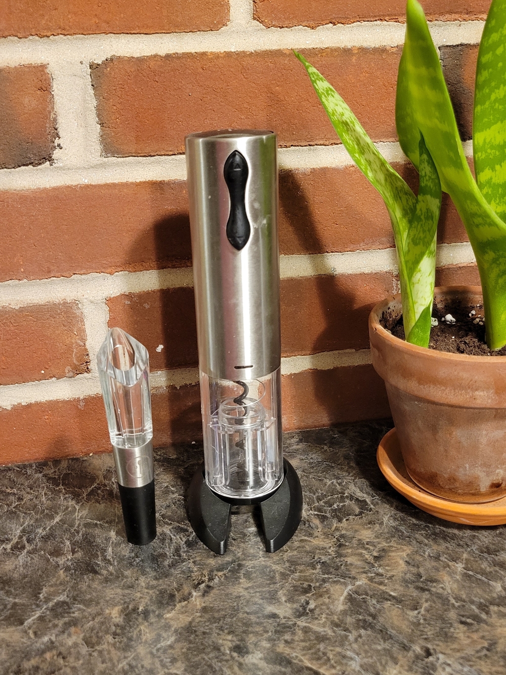 Electric Wine Bottle Opener with Aerator